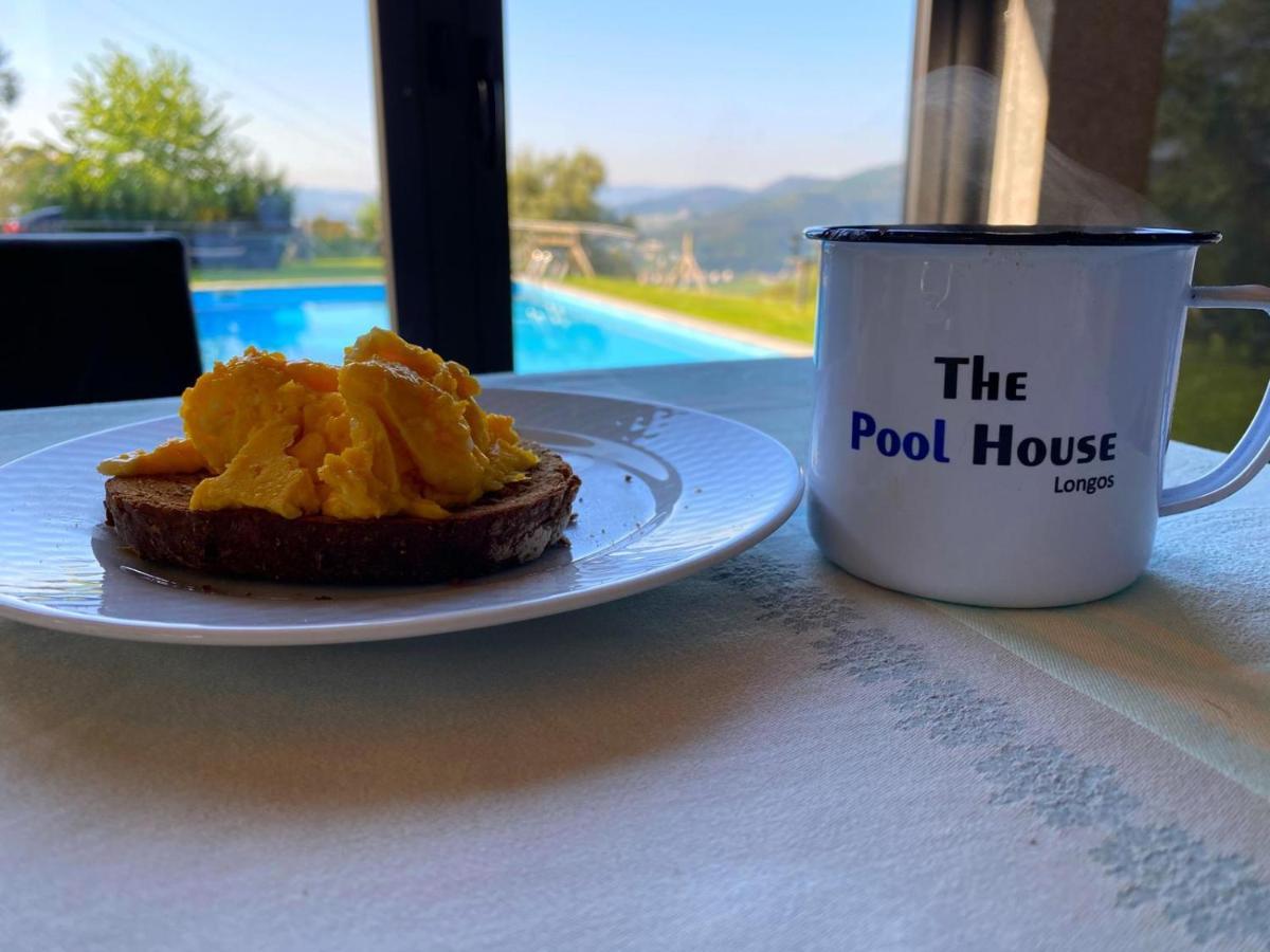 The Pool House Villa Longos Buitenkant foto