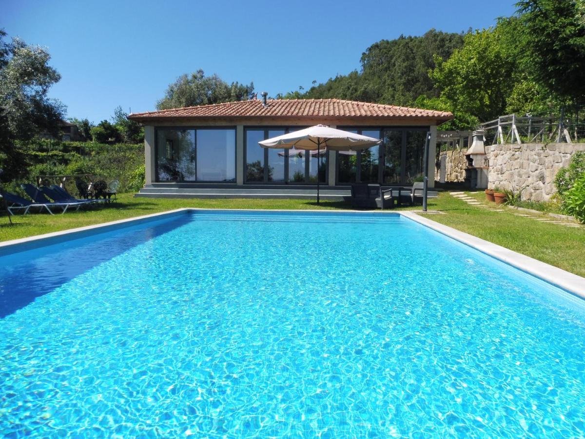 The Pool House Villa Longos Buitenkant foto